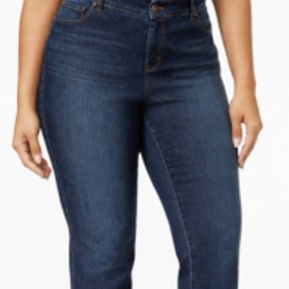 Style and Co Plus Size Tummy control Boot Basic